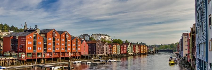 Hus langs vannet i norsk by med potensielt elektronisk oppgjør